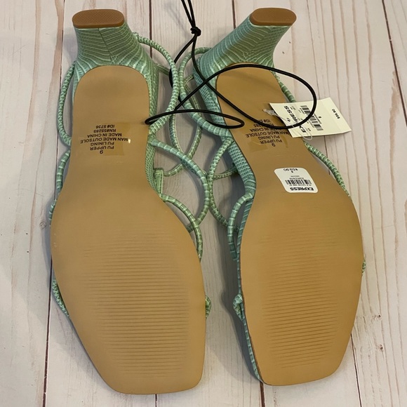 Express Strappy Heels - Picture 7 of 14